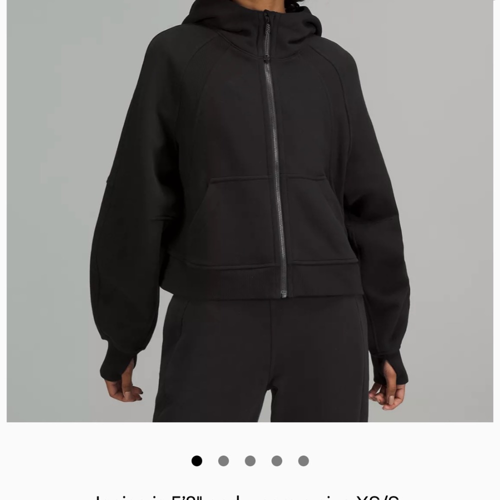 Lululemon Scuba Oversized Full Zip